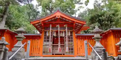 許波多神社（五ケ庄鎮座）の本殿・本堂