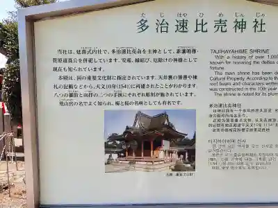 多治速比売神社の{uncategorized: "未分類", other: "その他", undefined: "問題あり", building: "その他建物", grave: "お墓", sacred_gate: "鳥居", guardian: "狛犬", statue: "像", buddha: "仏像", history: "歴史", nature: "自然", garden: "庭園", animal: "動物", pagoda: "塔", temizu: "手水舎", mountain_gate: "山門・神門", sanctuary: "本殿・本堂", subordinate: "末社・摂社", art: "芸術", scenery: "景色", jizo: "地蔵", ema: "絵馬", goshuin: "御朱印", omikuji: "おみくじ", items: "授与品その他", amulet: "お守り", goshuincho: "御朱印帳", eats: "食事", festival: "お祭り", votive_dance: "神楽", shichigosan: "七五三参", wedding: "結婚式", experience: "体験その他", initially: "初詣", around: "周辺", anti_infection: "感染症対策"}