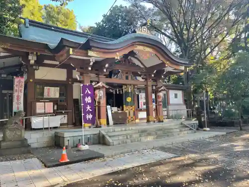 北澤八幡神社の本殿・本堂