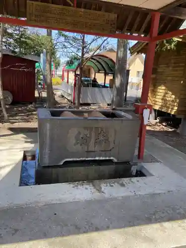 上富良野神社の手水