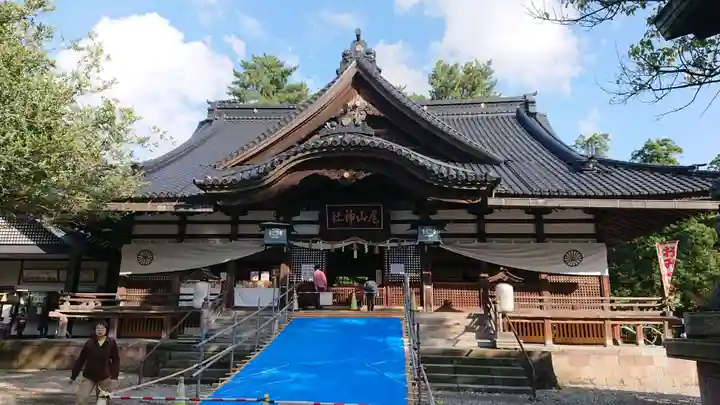 尾山神社の本殿・本堂
