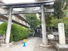 北澤八幡神社の鳥居