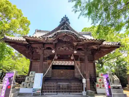 福島八幡宮の本殿