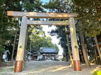 神前神社の鳥居