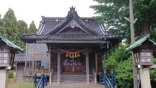 中川熊野神社の本殿