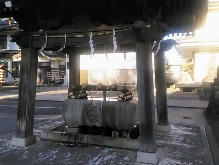 日枝神社水天宮の手水舎