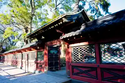 根津神社の山門・神門