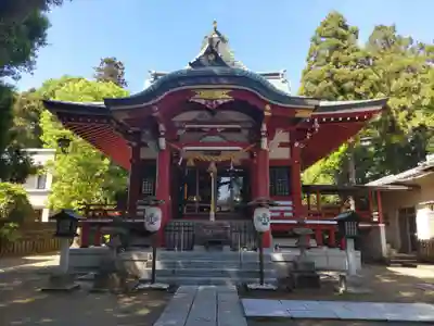 柏諏訪神社の本殿・本堂