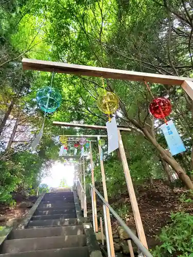 滑川神社 - 仕事と子どもの守り神(福島県)