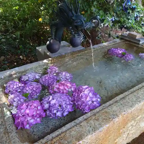 星宮神社の手水舎