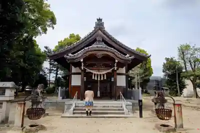 伊賀々原神社(木賀)の本殿・本堂