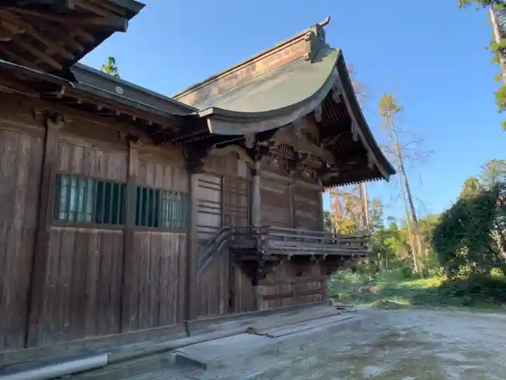 飽富神社の本殿・本堂