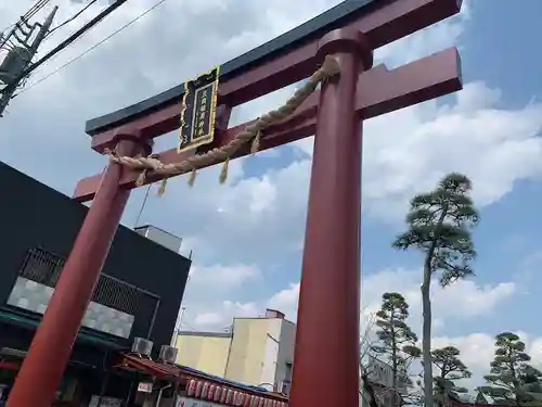 笠間稲荷神社の鳥居