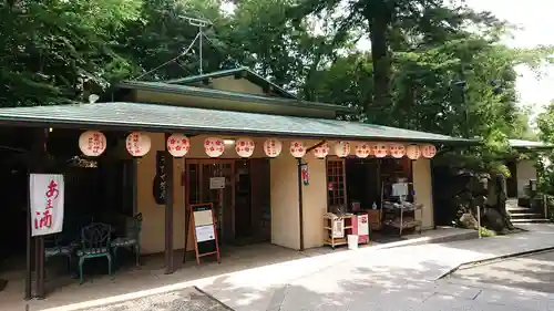 検見川神社の食事