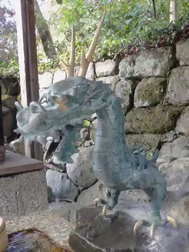 鷺森神社の手水舎