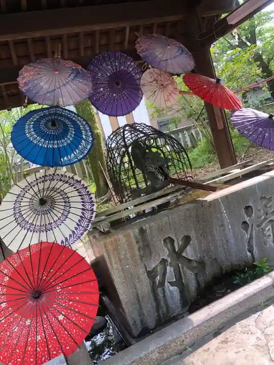 若宮神明社の手水舎