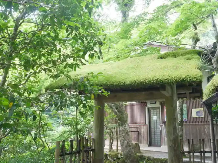 寂光院の山門・神門