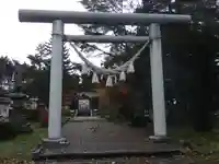 樺戸神社の鳥居