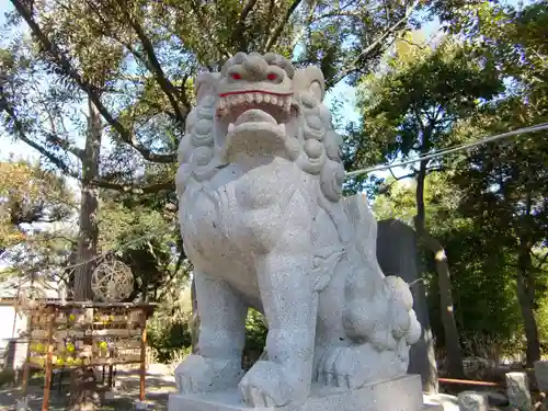 菊田神社の狛犬