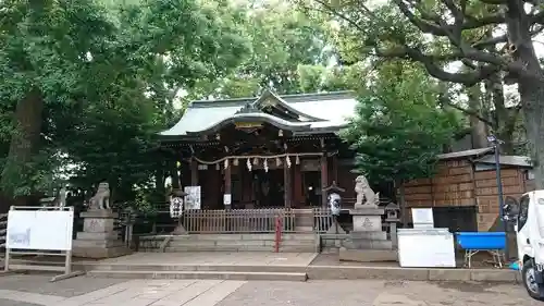 中目黒八幡神社の本殿・本堂