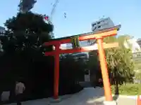 福徳神社(芽吹稲荷)の鳥居