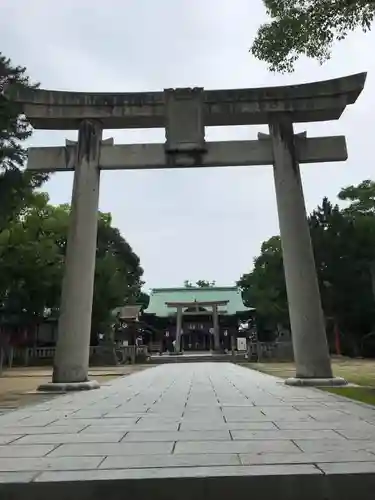 唐津神社の鳥居