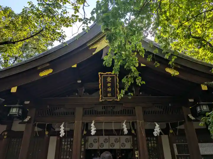 愛宕神社の本殿・本堂