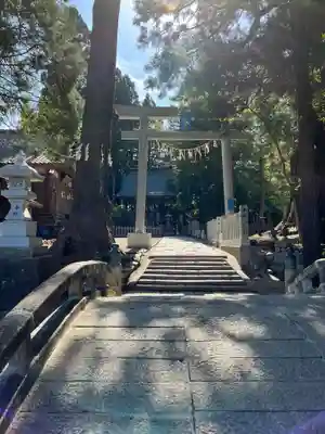 相馬中村神社の鳥居