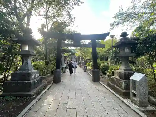 江島神社の鳥居