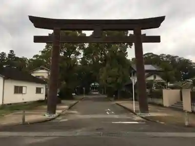 都萬神社の鳥居