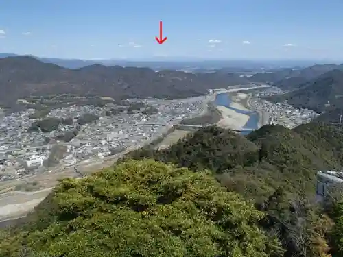 御嶽神社の景色