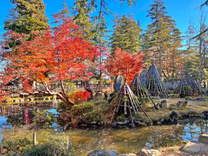上杉神社の庭園