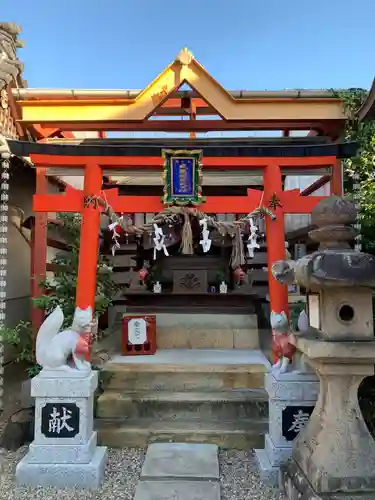 友呂岐神社の鳥居