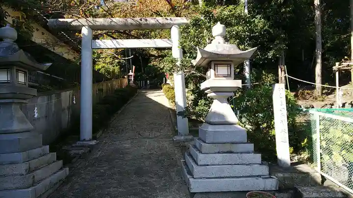 大和国鹿島香取本宮の鳥居