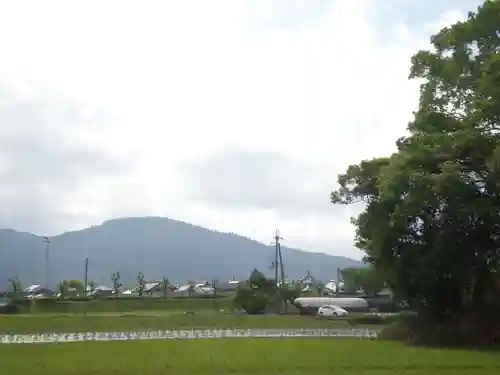 岐多志太神社（村屋坐彌冨都比賣神社摂社）の景色