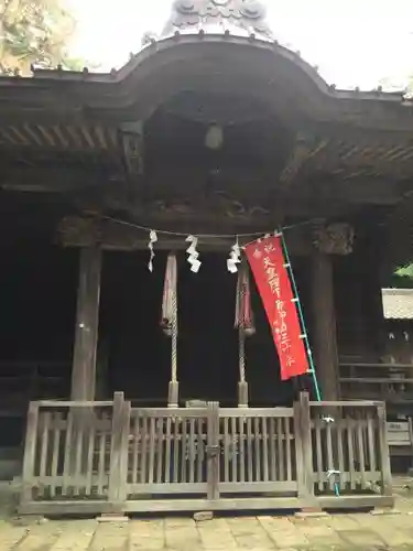 腰掛神社の本殿