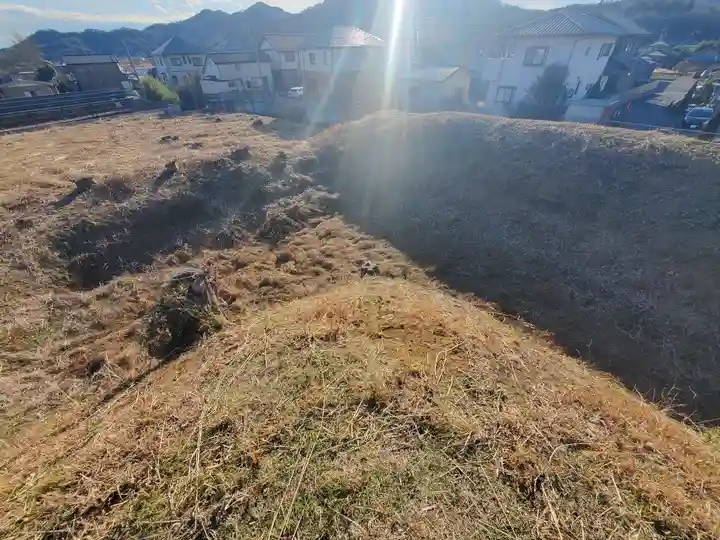赤見城の祠跡(栃木県)