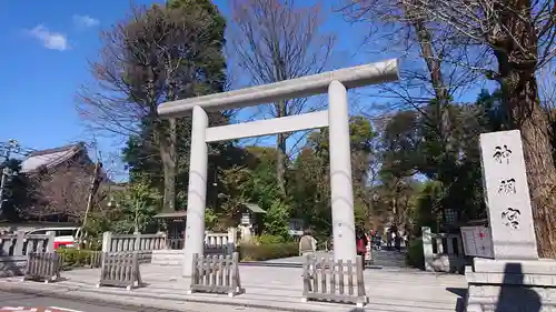 阿佐ヶ谷神明宮の鳥居