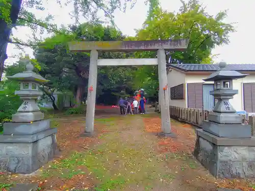 八幡社（松新町）の鳥居