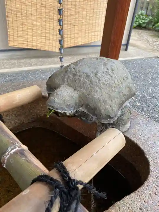 玄武神社の手水舎