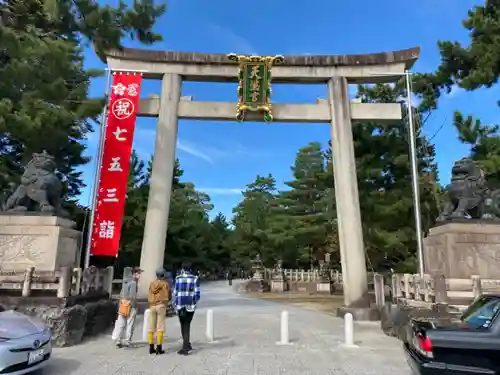 北野天満宮の鳥居