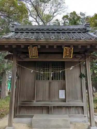 神明社・小河天神社合殿(愛知県)