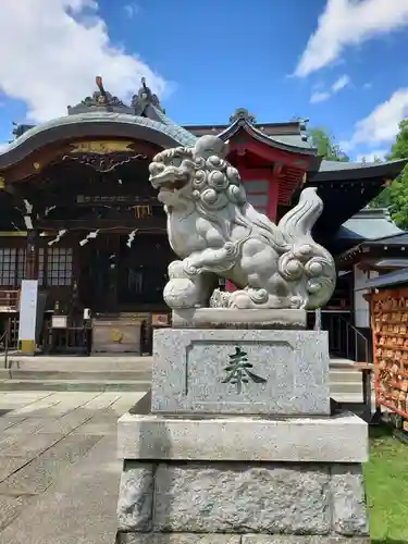 鷺宮八幡神社の狛犬