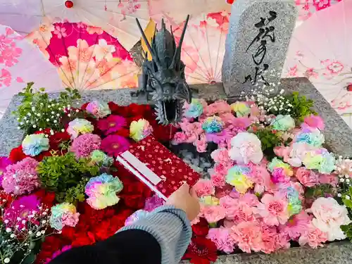 札幌諏訪神社の手水