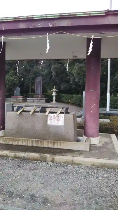 千葉縣護國神社の手水舎