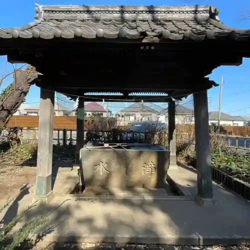 篠原八幡神社の手水舎