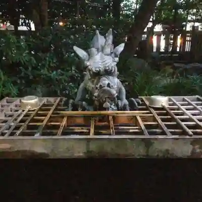 厳嶋神社の手水舎