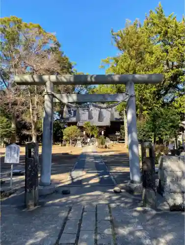 川津来宮神社の鳥居