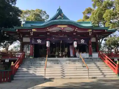 多摩川浅間神社の本殿・本堂