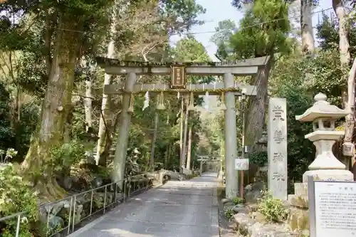 崇道神社の鳥居